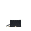 Chanel Leboy Wallet On Chain WOC Caviar Black