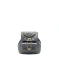 Chanel Mini Duma Backpack Lambskin Grey L (Microchip)