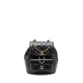 Chanel 22C mini Duma backpack calfskin Black L