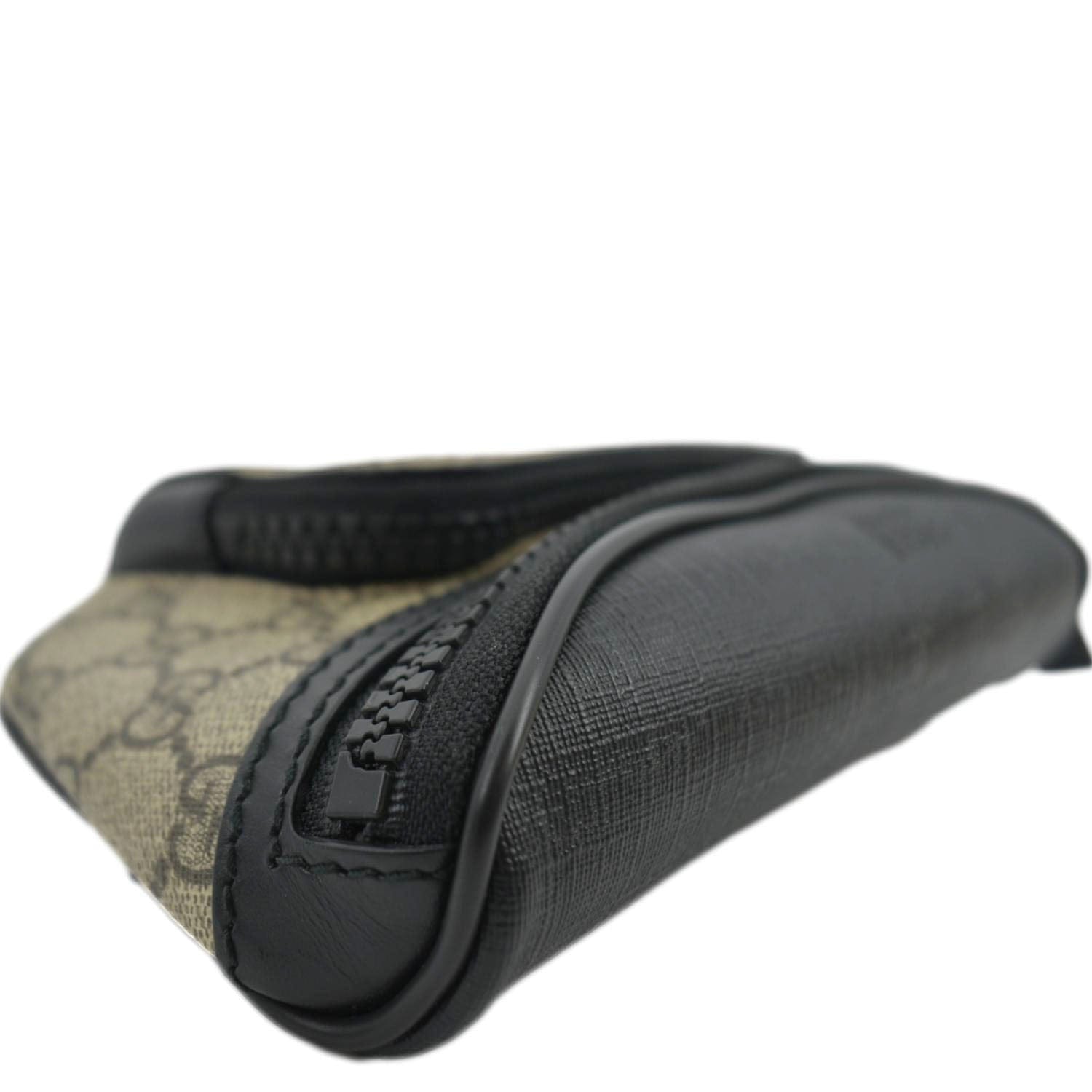GUCCI GG Supreme Canvas Belt Bag Black 450946