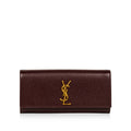 Saint Laurent Purple Monogram Clutch