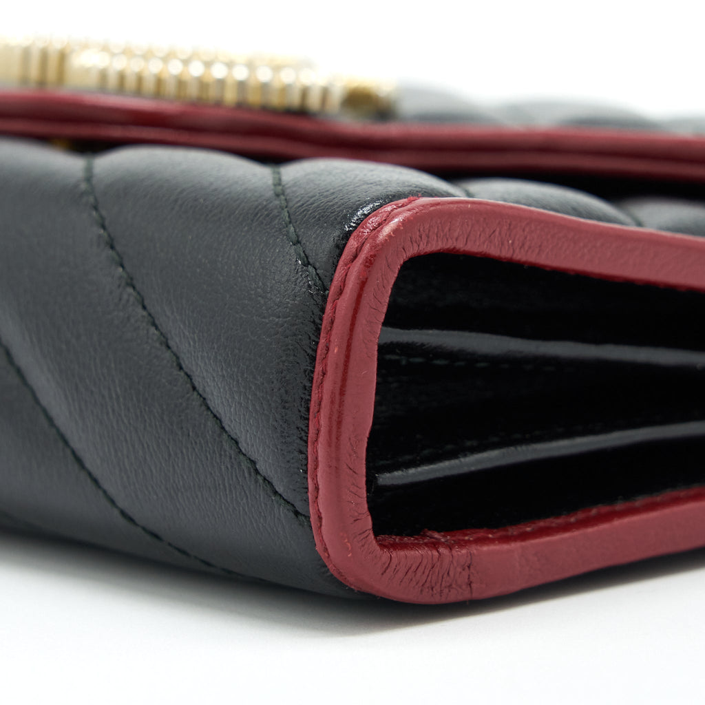 Gucci GG Marmont Wallet On Chain Black