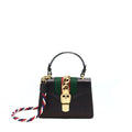 Gucci Mini Top Handle Sylvie Bag Black