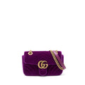 Gucci mini marmont bag Velvet Purple