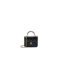 Chanel 2021 flap Coin Purse with Chain black