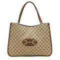 Gucci 1955 Horsebit Tote Bag Brown
