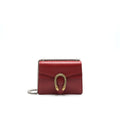 GUCCI DIONYSUS MINI LEATHER BAG RED