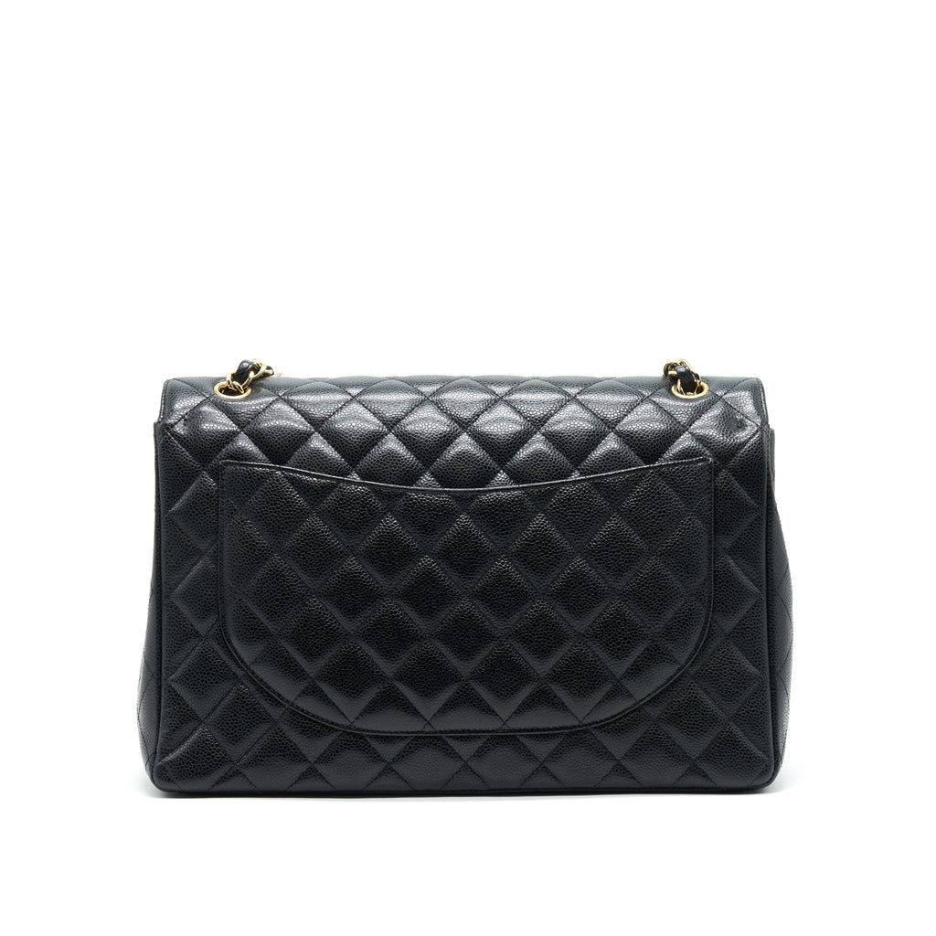 CHANEL CAVIAR MAXI IN BLACK