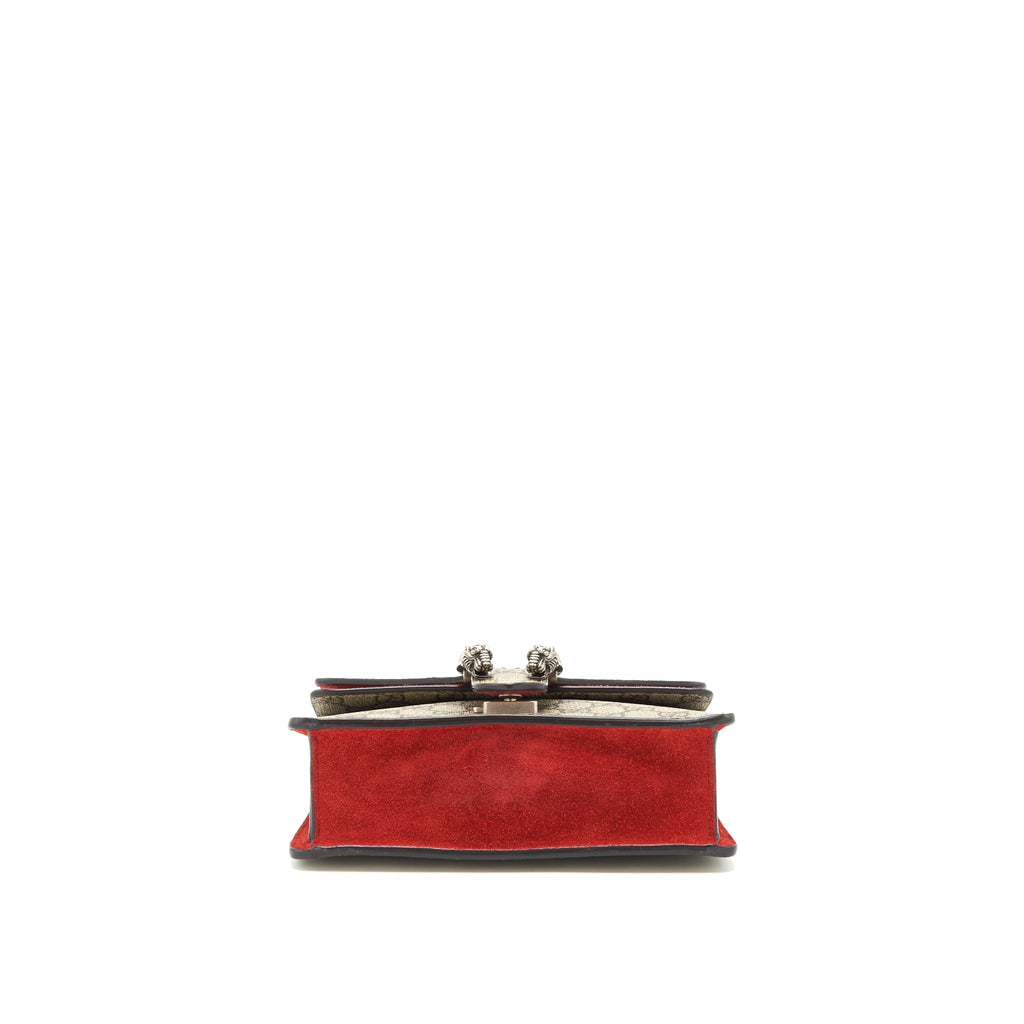 Gucci Dionysus GG supreme mini bag Red