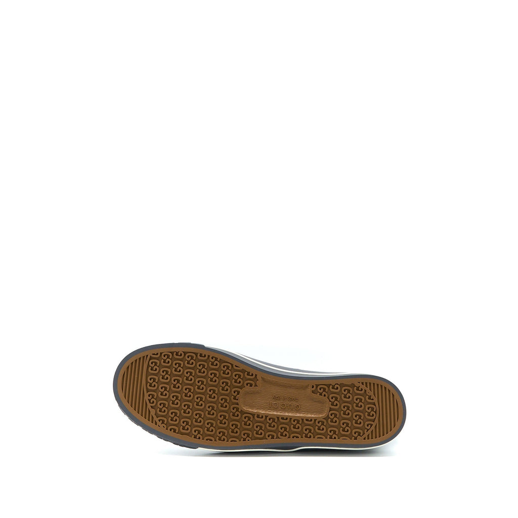 Gucci Size 10 Men�s Sneakers Off the Grid Webbing-Trimmed Monogrammed Econyl Canvas