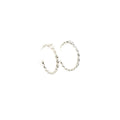 Chanel Round CC Earrings Crystal