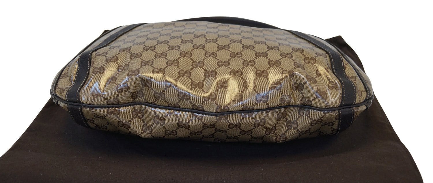 GUCCI GG Coated Canvas Abbey Convertible Shoulder Bag