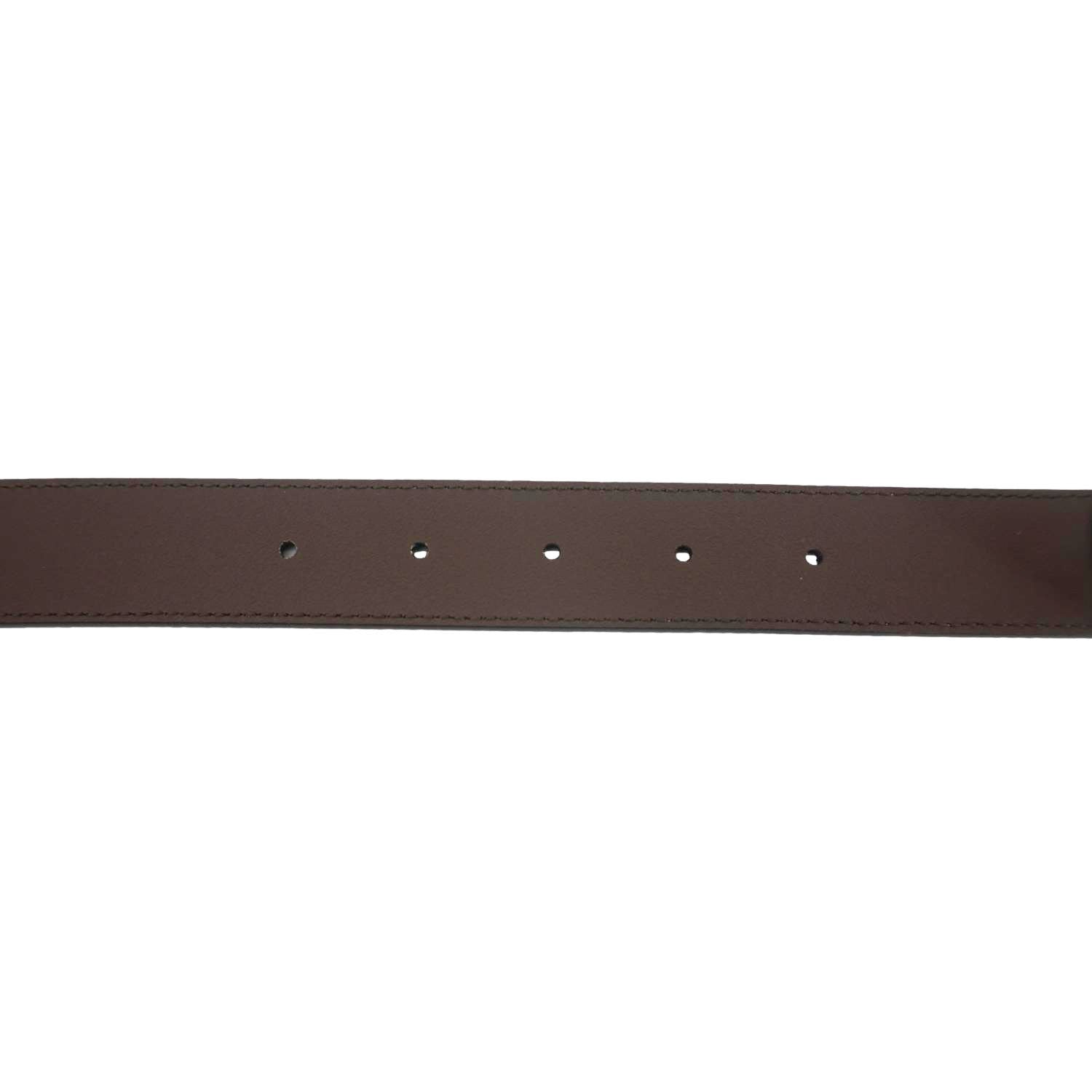 GUCCI Interlocking Buckle GG Supreme Canvas Belt Beige 734771 Size 85/34