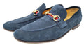 Gucci Horsebit Suede Moccasins Loafer with Web Men's Size 8