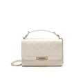 Chanel Calfskin Quilted Flap Bag Beigh L