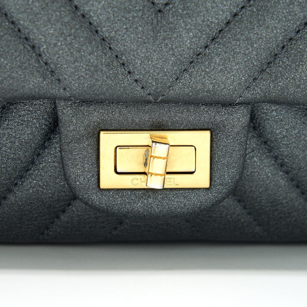 Chanel Chevron Small 2.55 226 Reissue Bag Charcoal