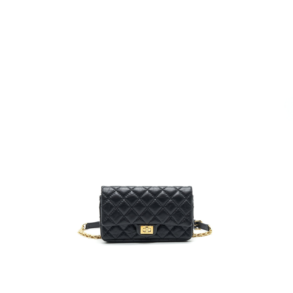 Chanel 2.55 Waist Bag in black