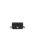 Chanel 2.55 Waist Bag in black
