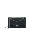 CHANEL 2.55 226 REISSUE BAG IN CAVIAR BLACK