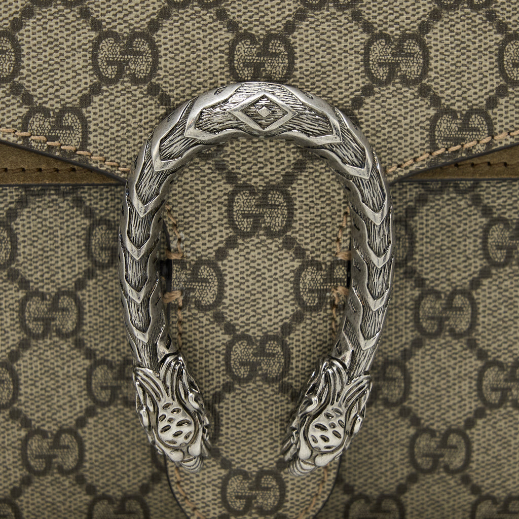 Gucci Dionysus Shoulder Bag GG Supreme Canvas SHW