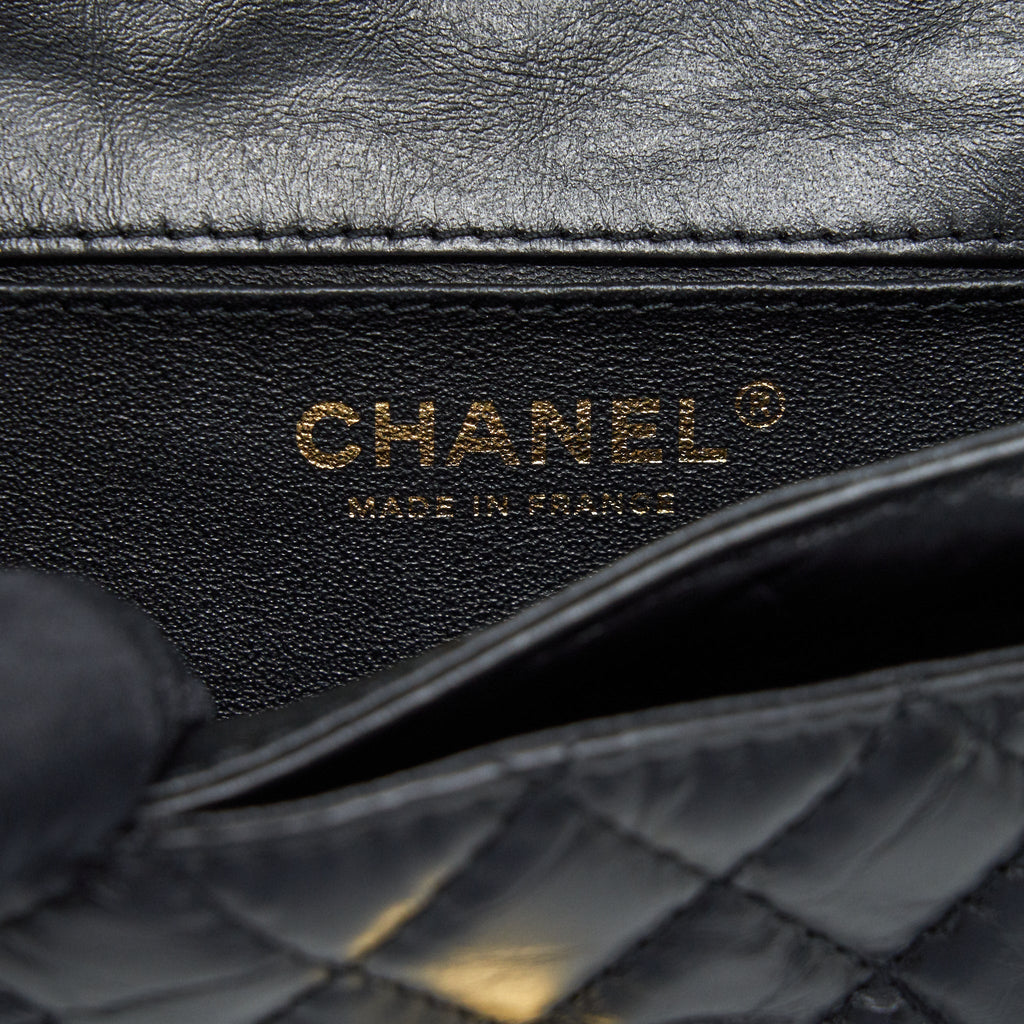 Chanel 2.55 Waist Bag in black