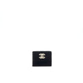 Chanel 21A velvet CC Crystal Logo  Holder