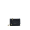 Chanel Caviar Wallet On Chain Black