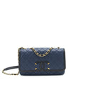 Chanel Medium Caviar Filigree Flap Bag Navy and Black