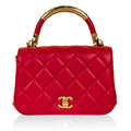 Chanel Chic Carry Top Handle Small - Fuschia