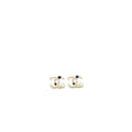 Chanel CC Logo Crystal Earrings L