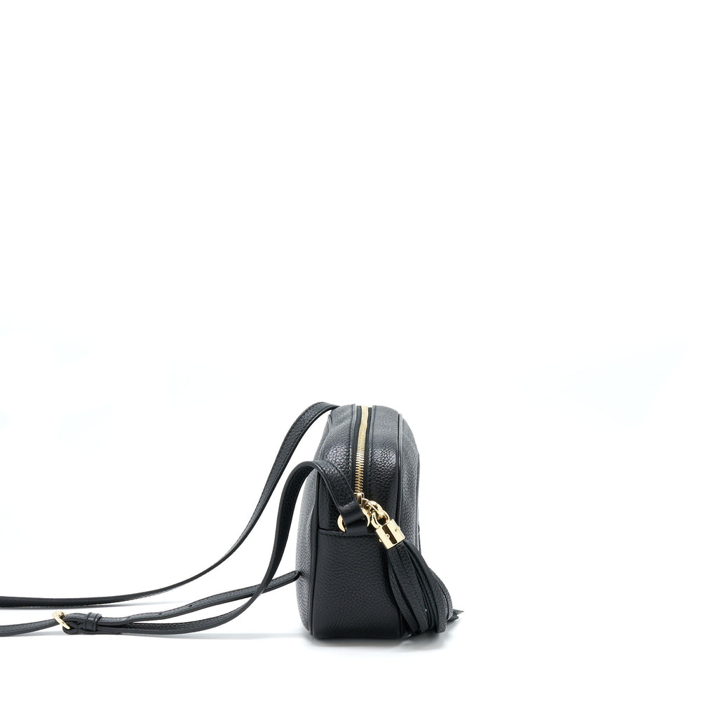 Gucci Soho Camera Disco Bag Calfskin Black