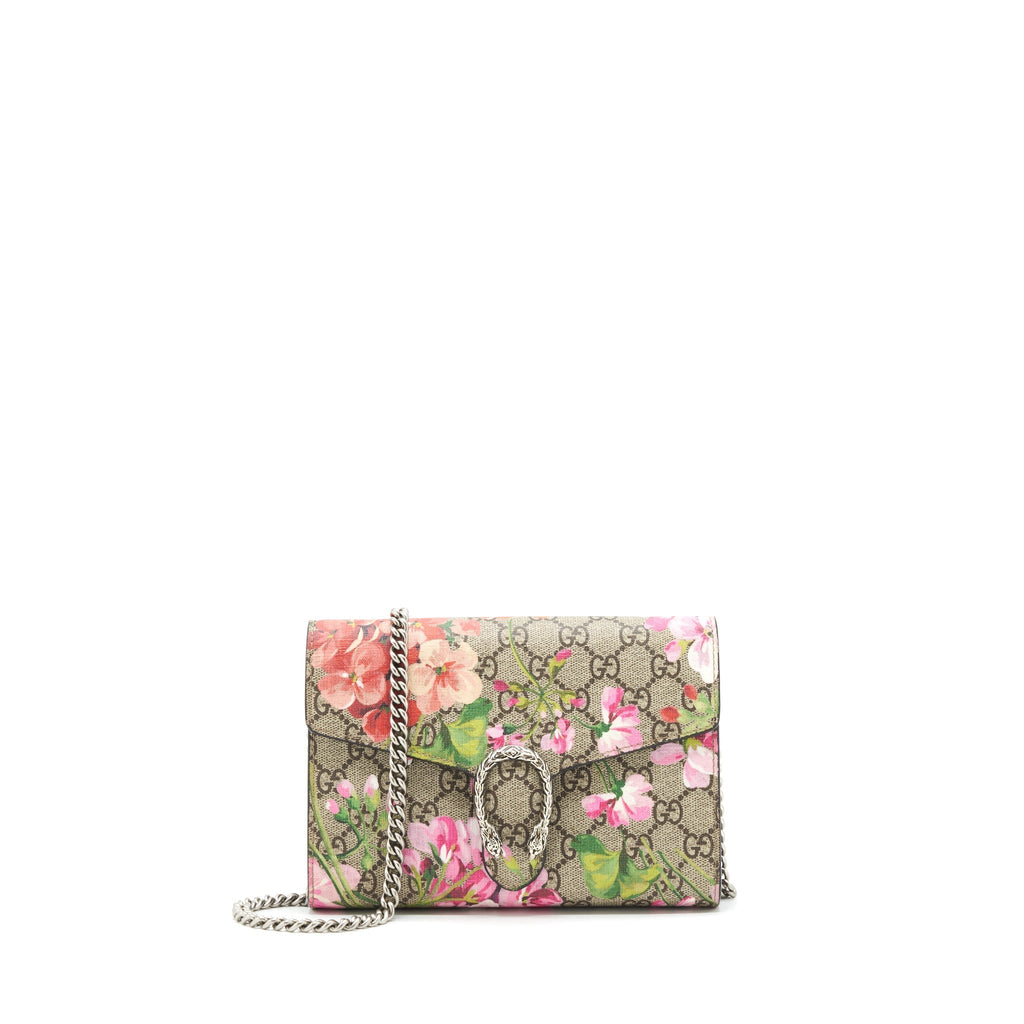 Gucci Dionysus Chain Wallet GG Supreme Limited Edition