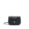 Chanel Flap Chain Bag Black L