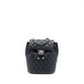 Chanel 23s Mini Flap Backpack Caviar Black L (Microchip)