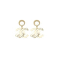 Chanel 22P Pearl Drop And Crystal Earring L