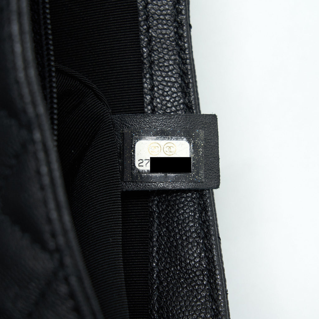 Chanel Flap Chain Bag Black L