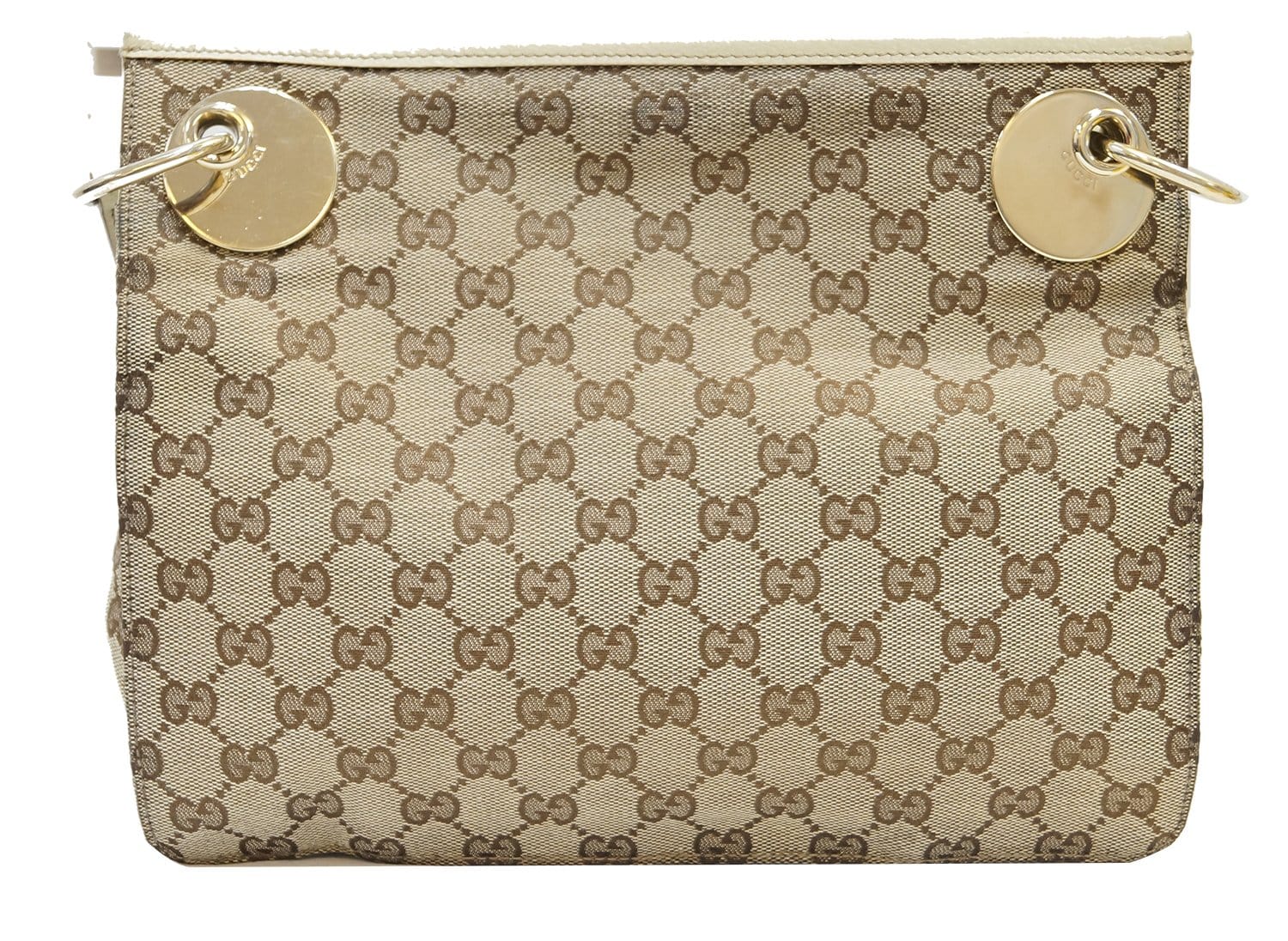 GUCCI GG Canvas Messenger Bag 120841