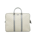 GUCCI Men's Monogram Canvas Briefcase Beige