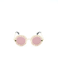Gucci L�aveugle Par Amour Sunglasses White/Multicolour