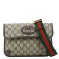 GUCCI Neo Vintage GG Monogram Canvas Belt Bag Beige 493930