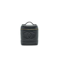 Chanel Vintage Vanity Case Caviar Black