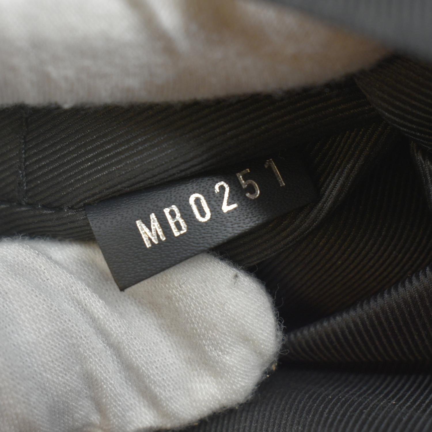 LOUIS VUITTON Avenue Sling Damier Graphite Backpack Bag Black