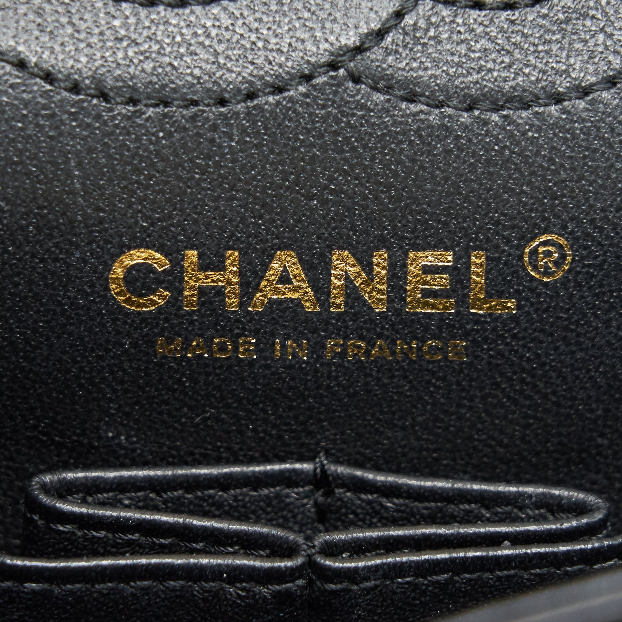 Chanel Small 2.55 Handbag Black  Serial 23