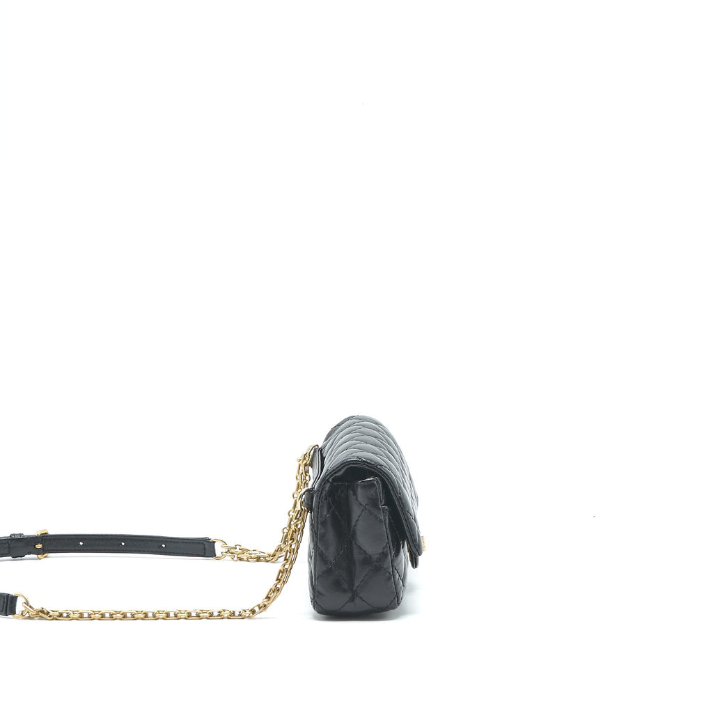 Chanel 2.55 Reissue mini waist Belt Bag black