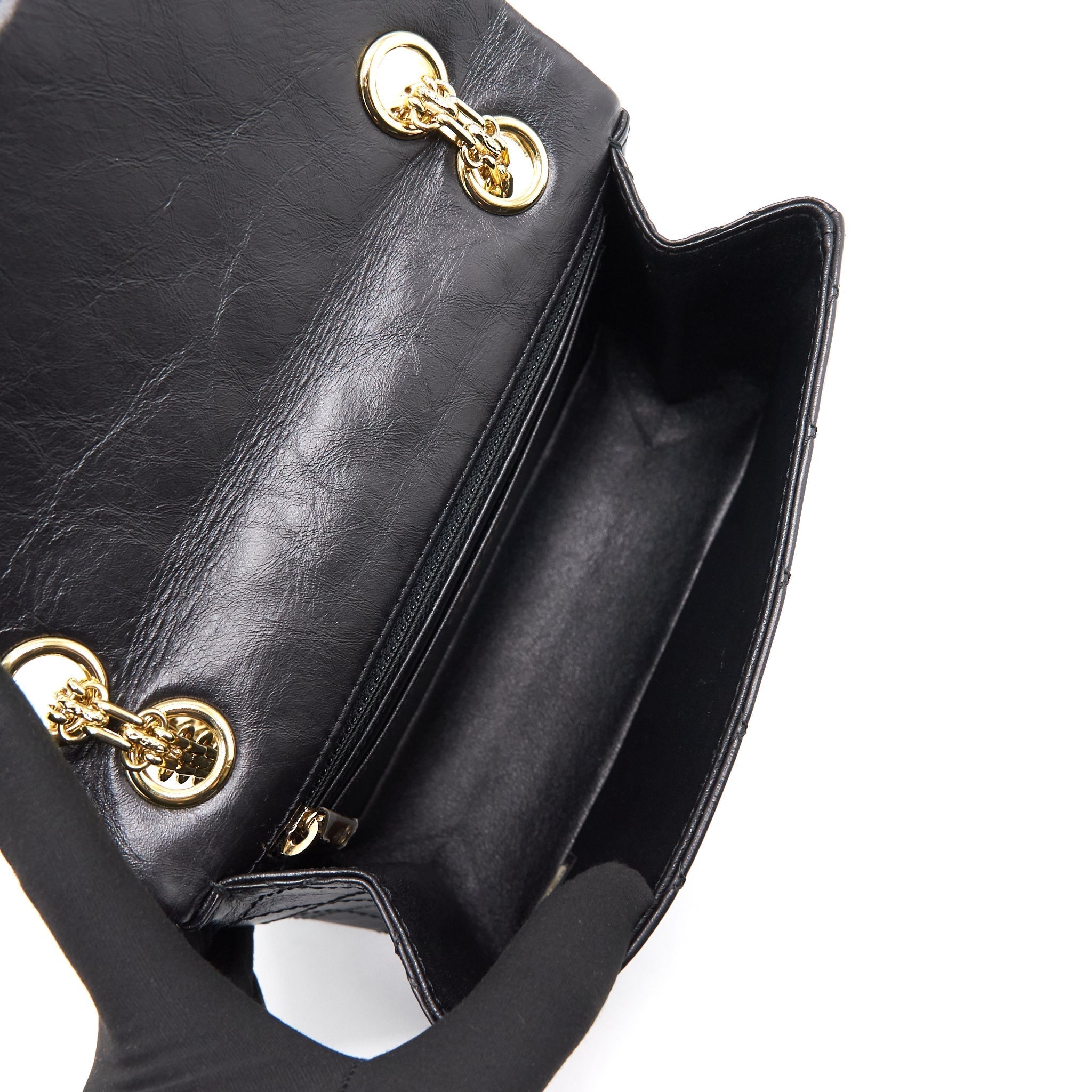 Chanel Small 2.55 Reissue Handbag Black L