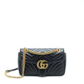 Gucci Small GG Marmont Bag Black