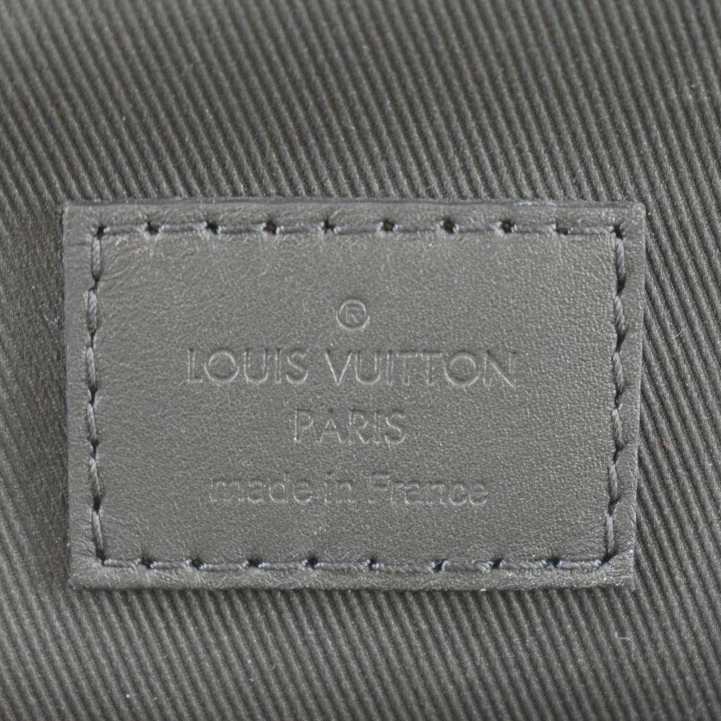 LOUIS VUITTON Avenue Sling Damier Infini Backpack Bag Black