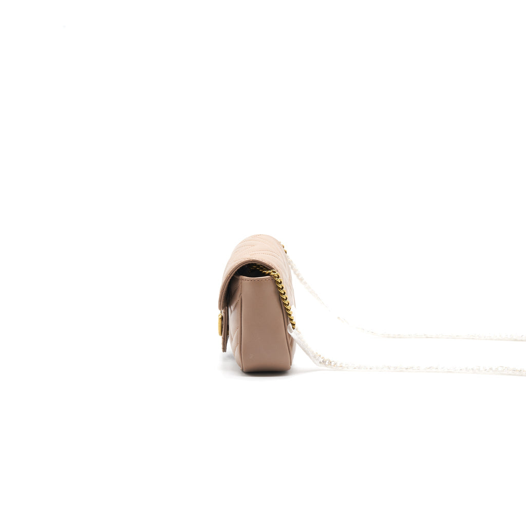 Gucci GG Marmont Super Mini Leather Shoulder Bag