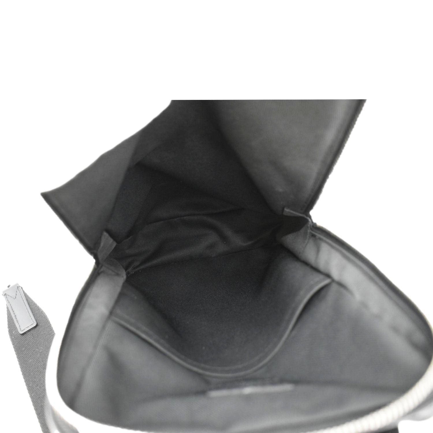 LOUIS VUITTON Avenue Sling Damier Graphite Backpack Bag Black