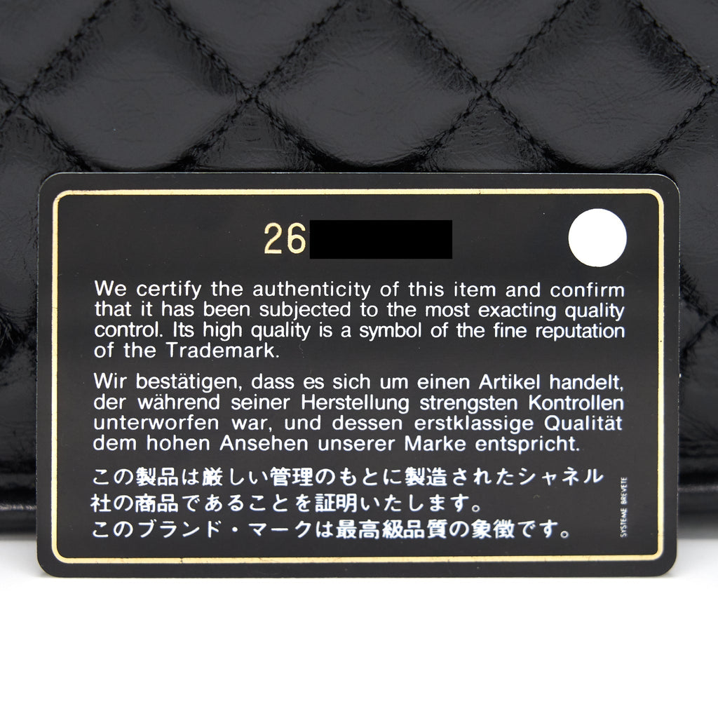 Chanel 18B Calfskin Camera Case Black